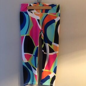 Fabletics womens Multicolor Patterned Leggings